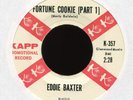 EDDIE BAXTER Fortune Cookie on Kapp Promo Exotica Popcorn 45 Hear