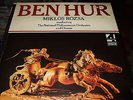 MIKLOS ROZSA : BEN HUR LP 1977 DECCA PHASE 4 STEREO PFS 4394 UK