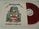 METALLICA CRASH COURSE IN BRAIN SURGERY LIVE 1987 LP JAPAN RED VINYL