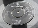 THE BEATLES  ORIGINAL  1963  BLACK  PARLOPHONE  45  LOVE ME DO