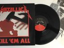 Metallica - Kill 'Em All - 1983 Vinyl LP Record 60766 (EX)