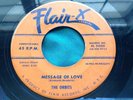 Rare Doo Wop 45 : The Orbits   I Really Do   Message Of Love   Flair X 5000