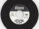 Northern Soul 45-Bill Lucas-Cause I Know Your Mine-Dionn 502 D. J.