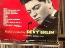 Devy Erlih LP Violin Recital Ducretet-Thomson DTL 93106 RARE low grade copy