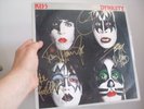 Kiss Beautifully  SIGNED IN GOLD BY GENE, PAUL, PETER  ACE - DYNASTY LP