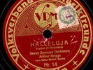 SAVOY SYNCOPS ORCH. ARTHUR BRIGGS v. Hotel EDEN, BERLIN; Halleluja / Du..  S9000