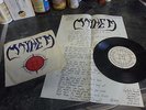 MAYHEM BLOODRUSH / ADDICTIVE RISK ORIG WITH LYRIC POSTER  PUNK SKINHEAD  METAL