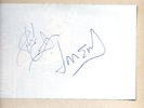 The Everly Brothers autograph rare