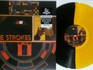 THE STROKES-Room On Fire LP Black & Gold Split vinyl Newbury Ltd 1500 Copies EX