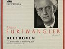 WILHELM FURTWANGLER BEETHOVEN SYMPHONY NO.9 ELECTROLA ED.1 RED WALP 1286/87 NM