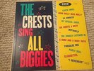 THE CRESTS COED VINTAGE VINYL 1950's RECORD SING ALL BIGGIES JOHNNY MAESTRO LP