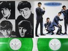 BEATLES RARE TRIO AW-20003,4 Japanese Pressing CLEAR GREEN Vinyl Vinyl 2LP