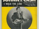 1958 ORIG-ROCKABILLY-SUN RECORDS 113-JOHNNY CASH-I WALK THE LINE-EP-45-NICE