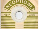 UNKNOWN ARTIST GREEK TEST PRESSING - W/L - ASTRON ORIGINAL 7