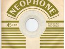 UNKNOWN ARTIST GREEK TEST PRESSING - RADIO ASTRON ORIGINAL 7
