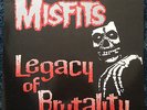 MISFITS - LEGACY OF BRUTALITY LP Oct 1989 Plan9 PL9-06, No Barcode, VG+/VG+