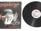 MEGADETH Killing Is My Business RECORD LP VINYL 80's Thrash Metal 1985 COMBAT