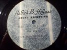 MAE WEST - Hallock B. Hoffmann Recording - rarest Label