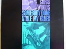 CHRIS WOODS Somebody Done Stole My Blues LP Delmark DL 434