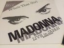 Madonna Who's That Girl Laser Disc With Tour Book Looks Brand New