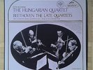 B280 HUNGARIAN QUARTET BEETHOVEN THE LATE STRING QUARTETS 4 x LP STEREO