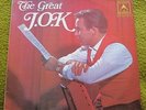 JOHNNY O'KEEFE - THE GREAT J.O.K. - SIGNED 1972 LP COMPILATION COLLECTABLE