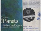 HERBERT VON KARAJAN Holst The Planets LP 8 Track Stereo Pressing Wide Band Deep