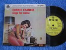 CONNIE FRANCIS Sings for mama New Zealand EP 1965