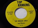 Rare 1976 Reggae The Rolets -Top Ranking Girls 45 Record Althea & Donna