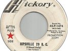 45 Record The Sparkles 1967 Hipsville 29 B.C/I Want To Be Free  VG+