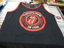 Rolling Stones - Zip Code Tour Circle Logo Black Ringer Tank Grösse XL