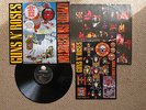 GUNS N' ROSES, APPETITE FOR DESTRUCTION, WITH STICKER SHEET GEFFEN RECORDS