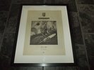 David Sylvian-Secrets of the beehive-Rare Original 1987 poster Ad Framed