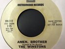 THE WINSTONS - AMEN BROTHER/COLOR HIM FATHER  - METROMEDIA W/DEMO