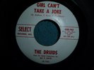GARAGE 45 THE DRUIDS girl can't take a joke / i can't leave you DJ SELECT 1965