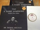 ASD 317/318 Liszt A Faust Symphony etc. / Beecham W/G 2 LP set