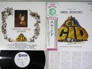 OST(MIKLOS ROZSA) EL CID MGM 25MM 9032 Japanese Pressing OBI PROMO Vinyl LP