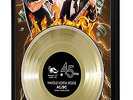Acdc Whole Lotta Rosie Framed Gold Disc Display ( A4 Size )