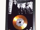 NIRVANA SIGNED PHOTO DISPLAY WITH GOLD OR SILVER DISC