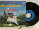 45T Générique la Chanson de Belle et Sebastien LP Philips Petits Chanteurs Bondy