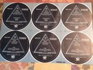 Pink Floyd Dark Side Of The Moon Rare US  LP Labels Uncut Sheet