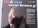 OSCAR BROWN JR. Sin & Soul LP MINT SEALED COLUMBIA STEREO ORIGINAL