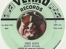 BUDDY BUTLER SUN RA Dees Dots  JAZZ 45 RPM RECORD