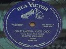 FLOYD CRAMER 1962 Chattanooga Choo Choo/ Let´s go 10” 78 RPM RARE BRAZIL