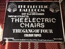 Wayne county electric chairs punk poster electric ballroom camden 1979