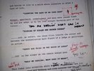 Paul McCartney - Handwriting on Production Docs/Drawings for Promo Video