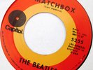 THE BEATLES Matchbox 45 CAPITOL TARGET LABEL ORIG