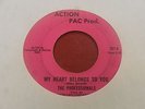 Very Rare Northern Soul 45 The Professionals My Heart Belongs To You SVG+