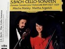 *ANALOGPHONIC -LP43032 - BACH - CELLO SONATAS - MISCHA MAISKY - MARTHA ARGERICH*