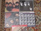 beatles collection vinyl records x5 vgc .rubber soul for sale with the.hard. 66.
